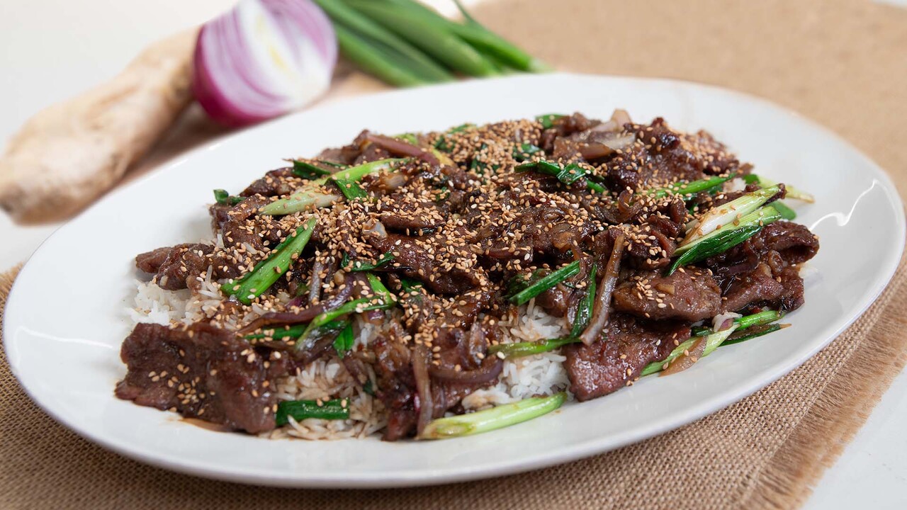 Mongolian Beef Stir Fry