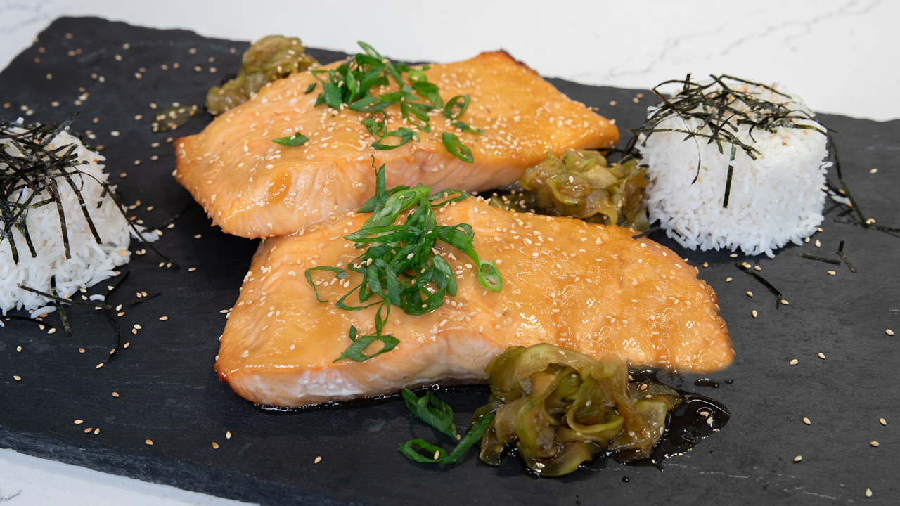 Miso Glazed Salmon