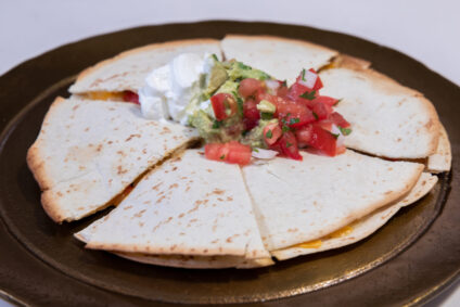 Stone Fired Chicken Quesadilla