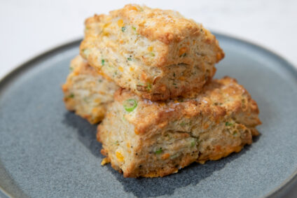 Sriracha Chive Biscuits