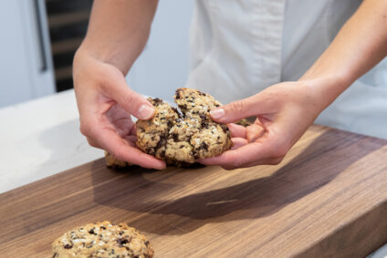 Tahini Everything Cookie