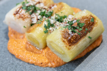 Olive Oil Leeks