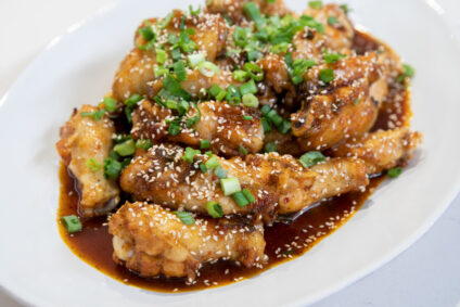 Sweet and Spicy Chicken Wings