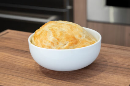 Chicken Pot Pie with Crispy Tops