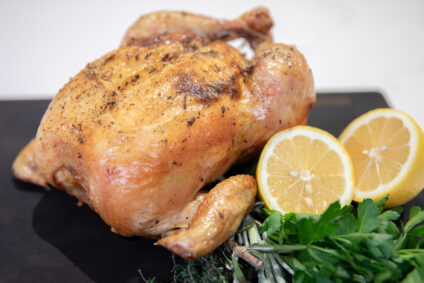 Easy Lemon and Herb Roasted Chicken