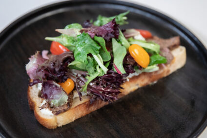 Seared Steak Cheese Toast
