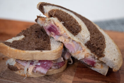 Spicy Ahi Tuna Ruben