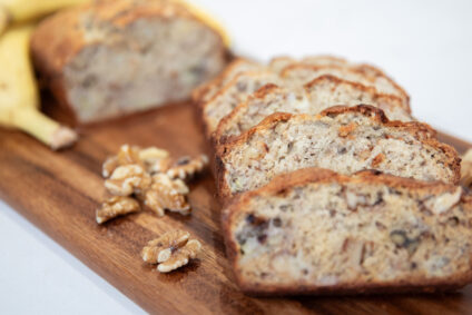 Classic Banana Bread with Walnuts