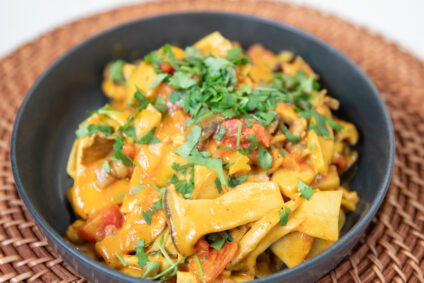 Marsala Mushrooms with Fresh Pappardelle