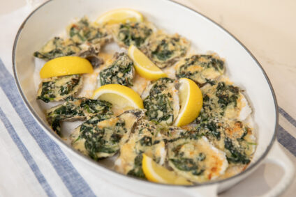 Oysters Rockefeller