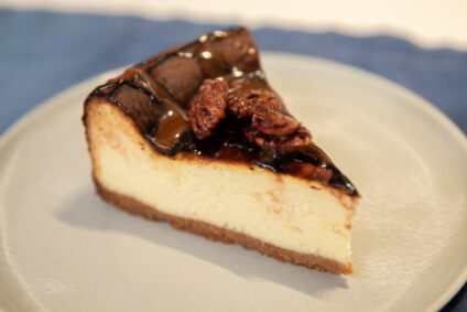 Salted Caramel Turtle Cheesecake