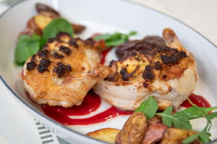 Raspberry Boursin Chicken