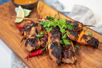 Indonesian Satay Skewers