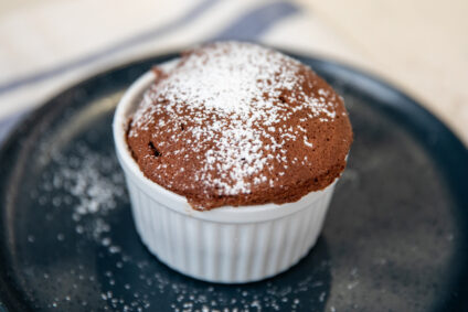 Chocolate Raspberry Souffle
