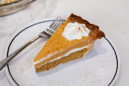 Triple Layer Pumpkin Pie