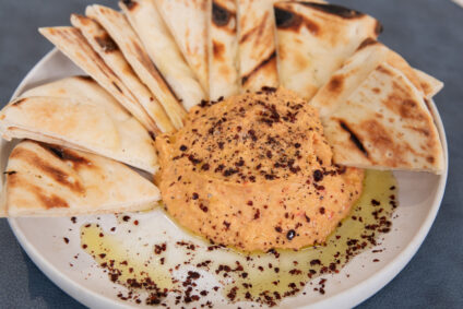 Roasted Red Pepper Hummus