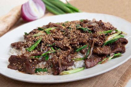 Mongolian Beef Stir Fry