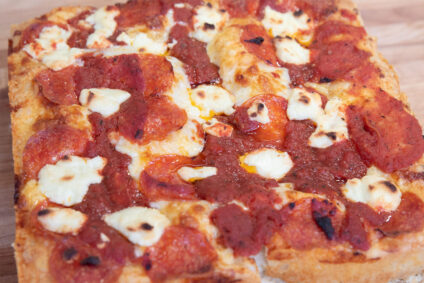 Detroit Style Pizza