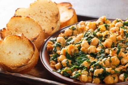 Andalusian Spinach with Chickpeas