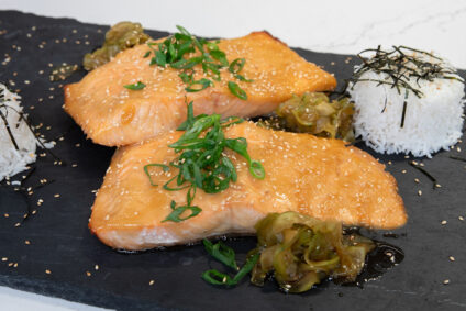 Miso Glazed Salmon